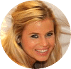 tidy concierge blond women