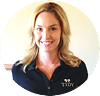 tidy concierge blond women